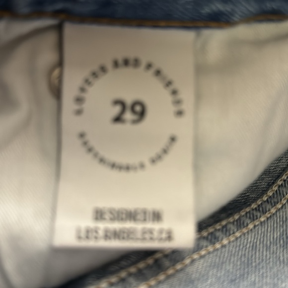 Lovers and Friends Devon High Rise 90s Cut Off Jean Shorts - Picture 11 of 12